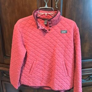Eddie Bauer quilted pullover